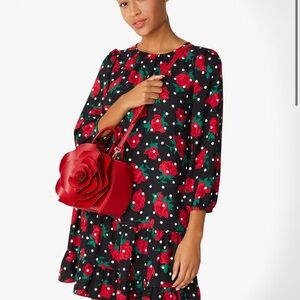 NWT! Kate Spade Flora 3D Rose Crossbody